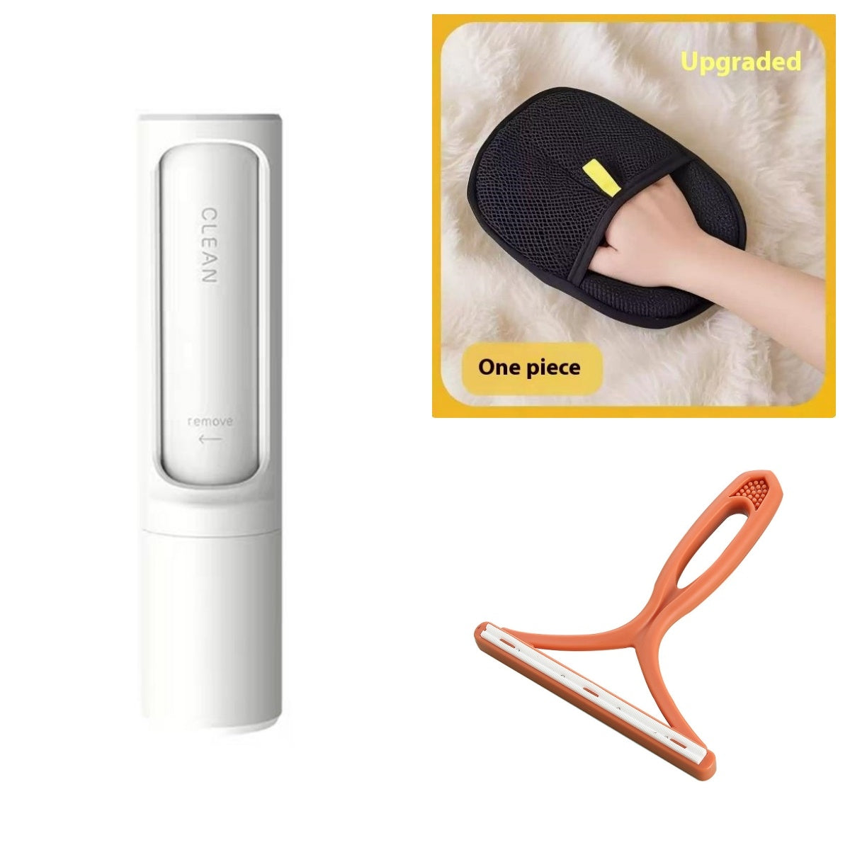 Lint Roller,2-1 Reusable Pet Hair Remover Brush