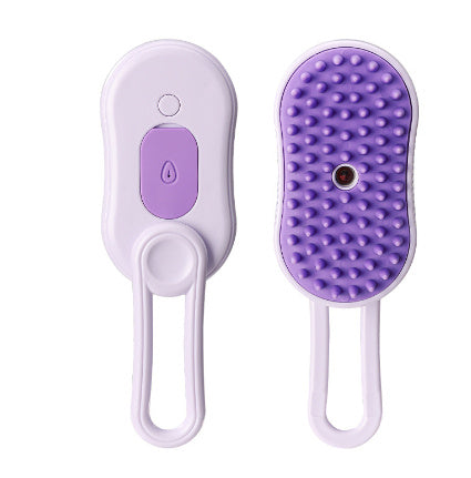 Steam Brush Steamy Dog Brush- 3 In 1